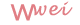 wwei.cn red logo text